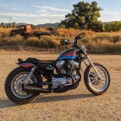 Lowbrow Customs Tsunami Fender - Raw Aluminum - 1994 - 2003 Sportsters -Biltwell Shop 000412Sportstergastank 003638Tsunami 4