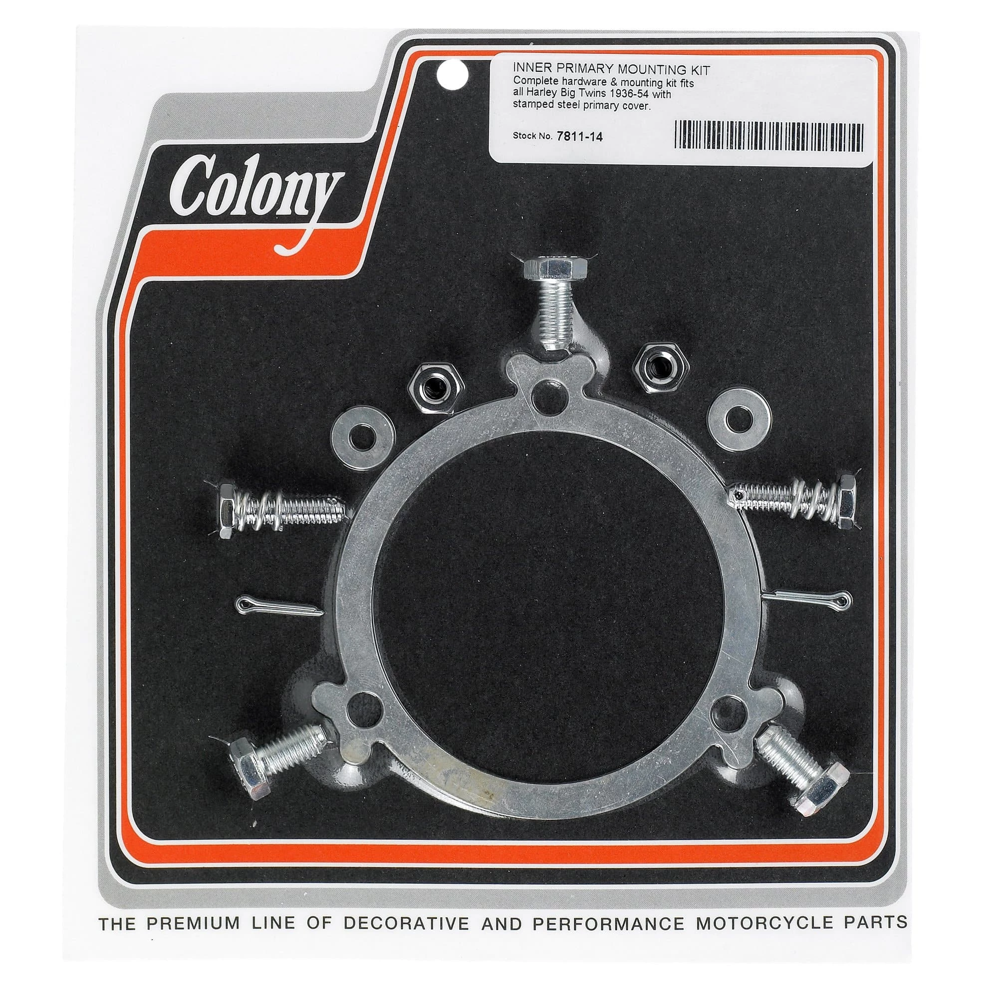 Colony #7811-14 Inner Primary Mounting Kit - 1936 - 1954 Knucklehead / Panhead 1 Colony #7811-14 Inner Primary Mounting Kit - 1936 - 1954 Knucklehead / Panhead