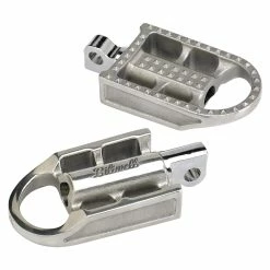 Biltwell Mushman Foot Pegs- H-D - Cast Polished Stainless -Biltwell Shop 002375 biltwell inc. mushman foot pegs h d cast polished stainless2