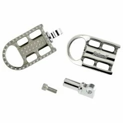 Biltwell Mushman Foot Pegs- H-D - Cast Polished Stainless -Biltwell Shop 002375 biltwell inc. mushman foot pegs h d cast polished stainless5