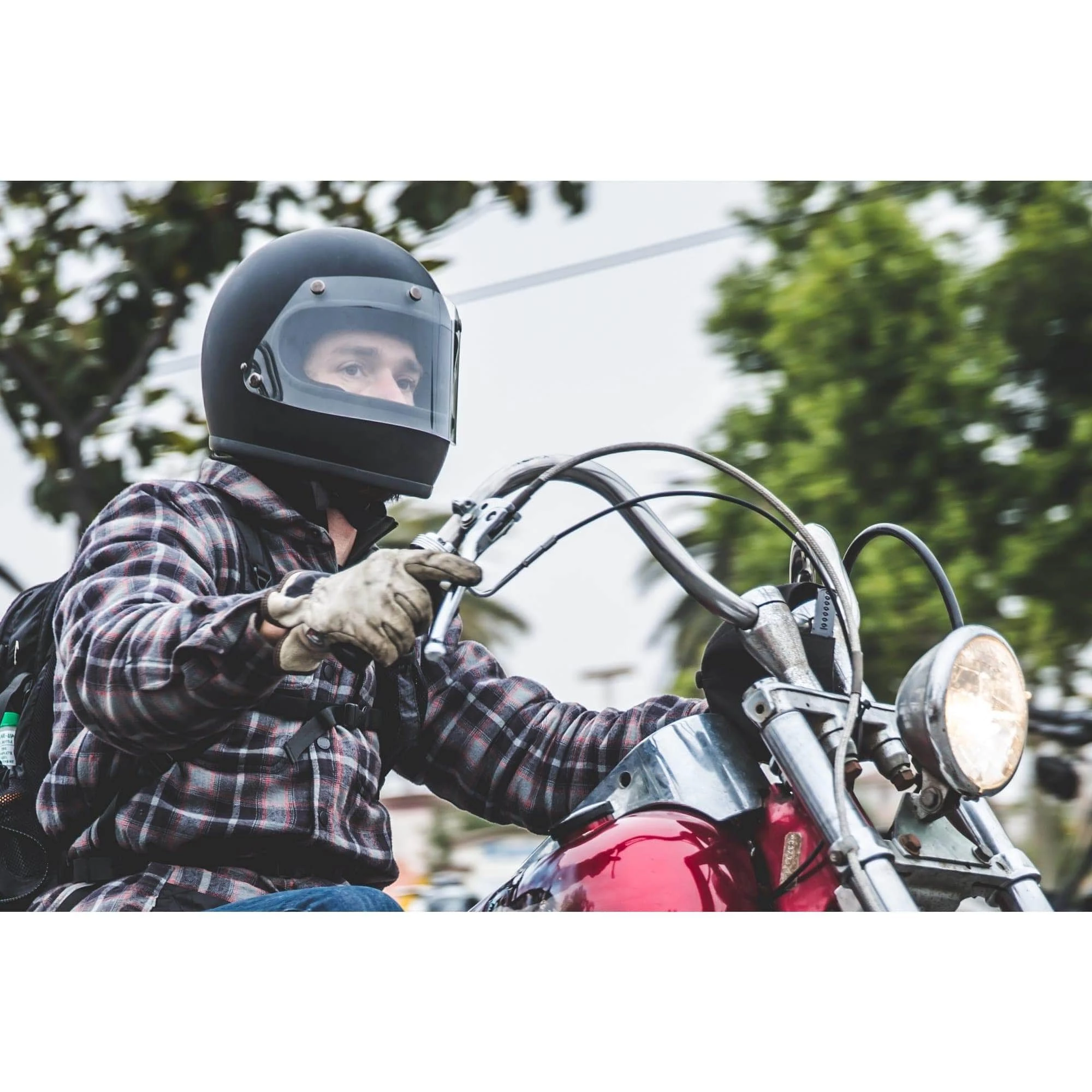 Biltwell Gringo Blast Shield - Clear 2 Biltwell Gringo Blast Shield - Clear - Image 2