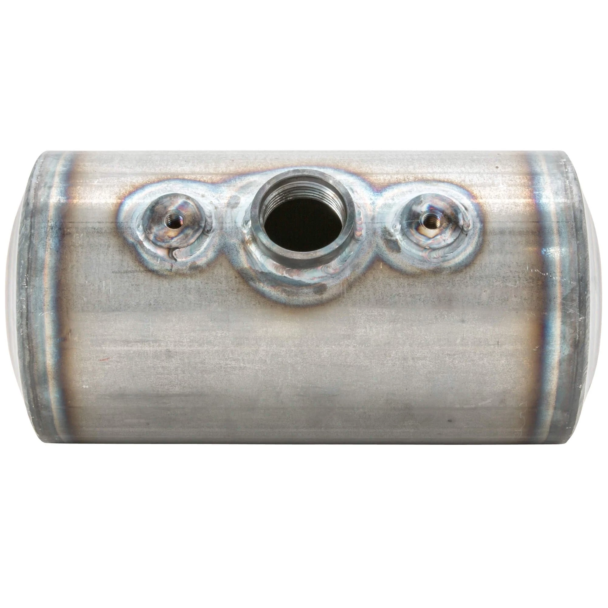 Lowbrow Customs Dimpled Steel Motorcycle Oil Tank For Triumph Choppers 2 Lowbrow Customs Dimpled Steel Motorcycle Oil Tank For Triumph Choppers - Image 2