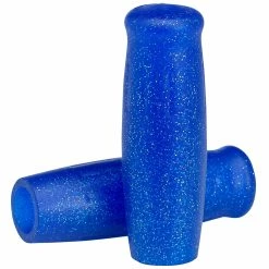 Lowbrow Customs Classic Grips - Metalflake Blue - 1 Inch