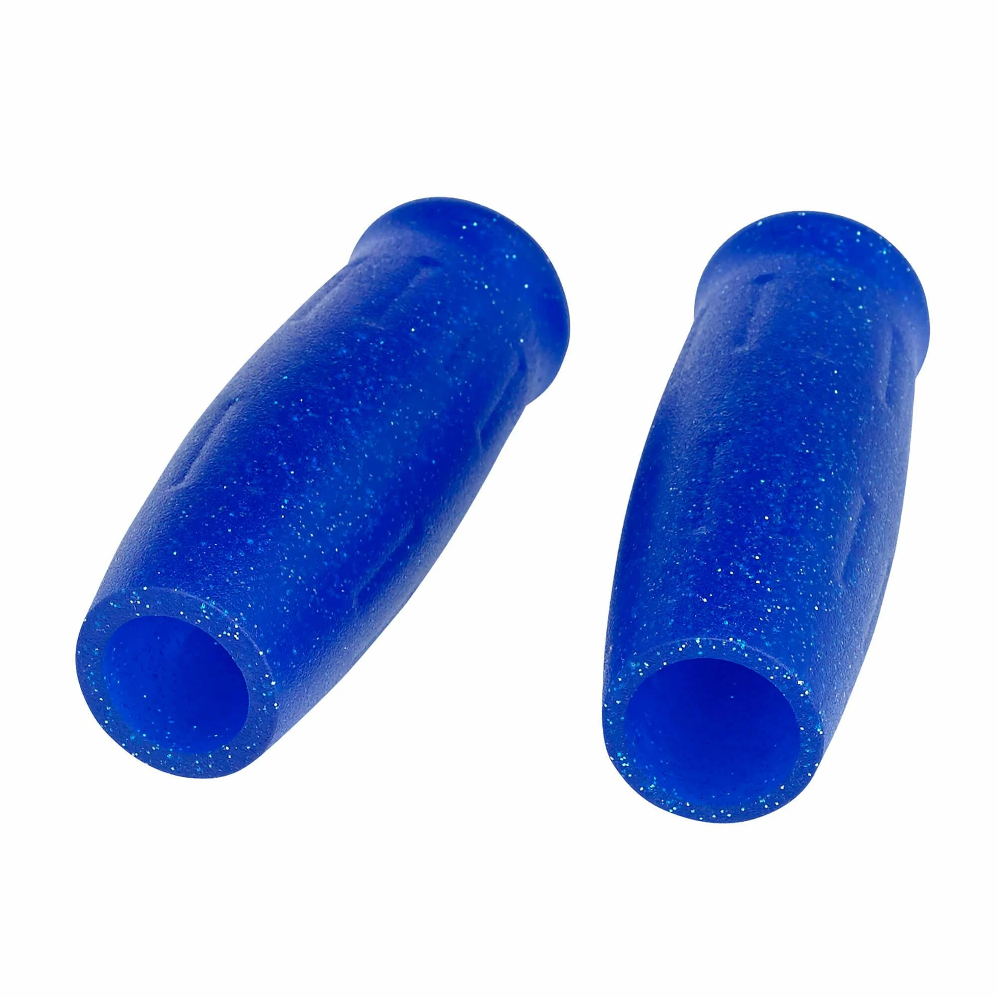 Lowbrow Customs Classic Grips - Metalflake Blue - 1 Inch 2 Lowbrow Customs Classic Grips - Metalflake Blue - 1 Inch - Image 2