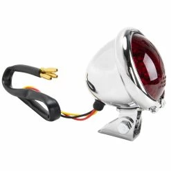 EMGO Bates Style Chrome LED Taillight 9 EMGO Bates Style Chrome LED Taillight -Biltwell Shop 004200 Emgo BatesStyleChromeLEDTaillight 3