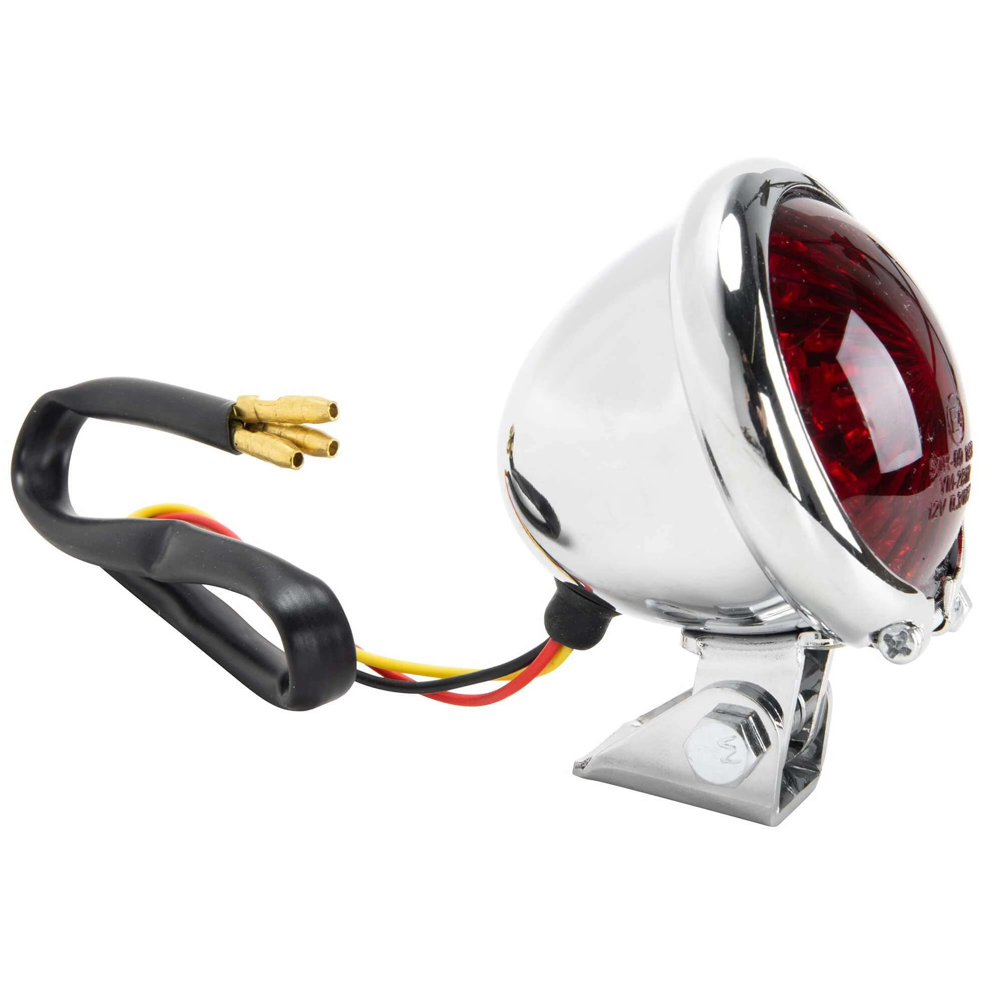 EMGO Bates Style Chrome LED Taillight 4 EMGO Bates Style Chrome LED Taillight - Image 4