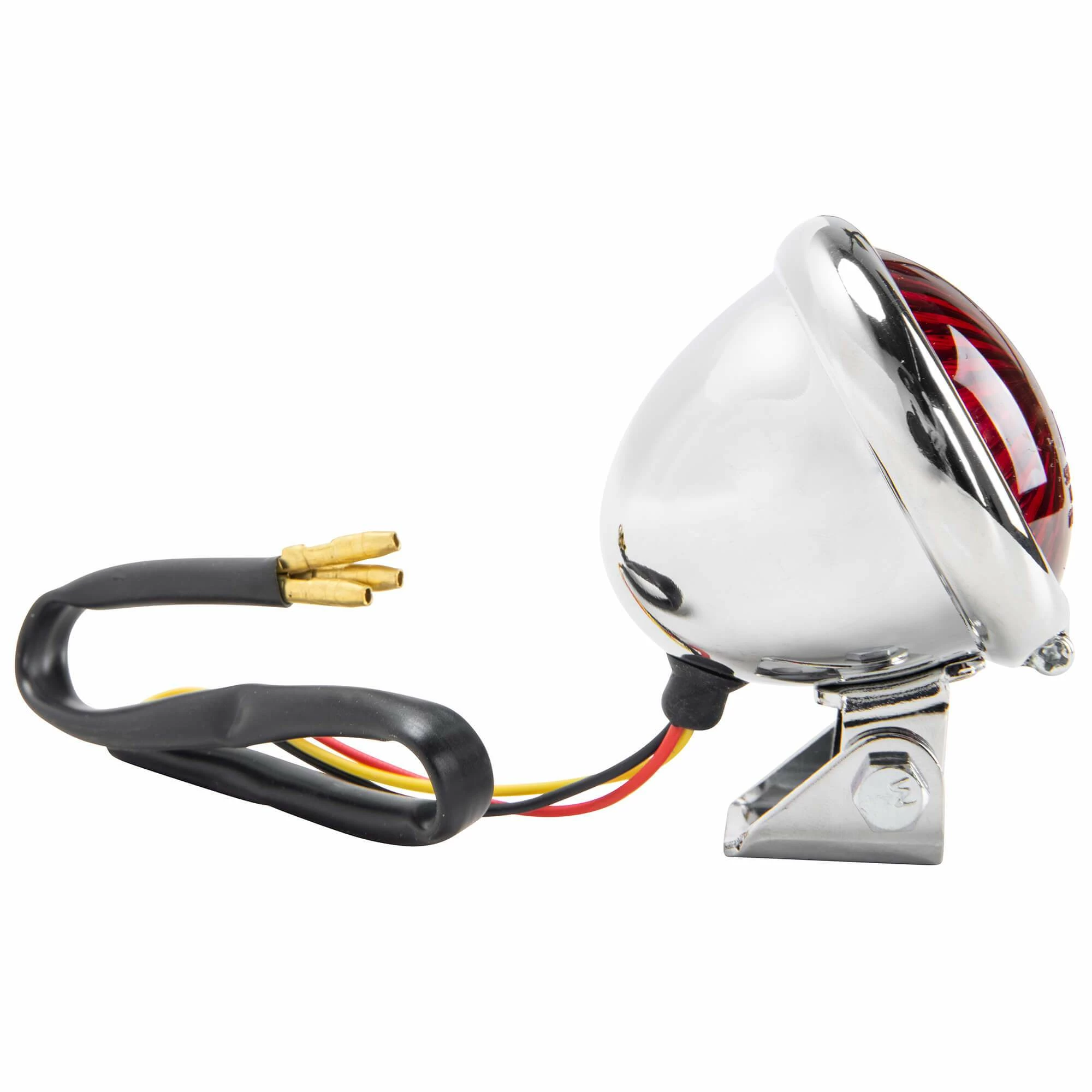 EMGO Bates Style Chrome LED Taillight 5 EMGO Bates Style Chrome LED Taillight - Image 5