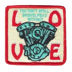 Lowbrow Customs Shovelhead Love Patch