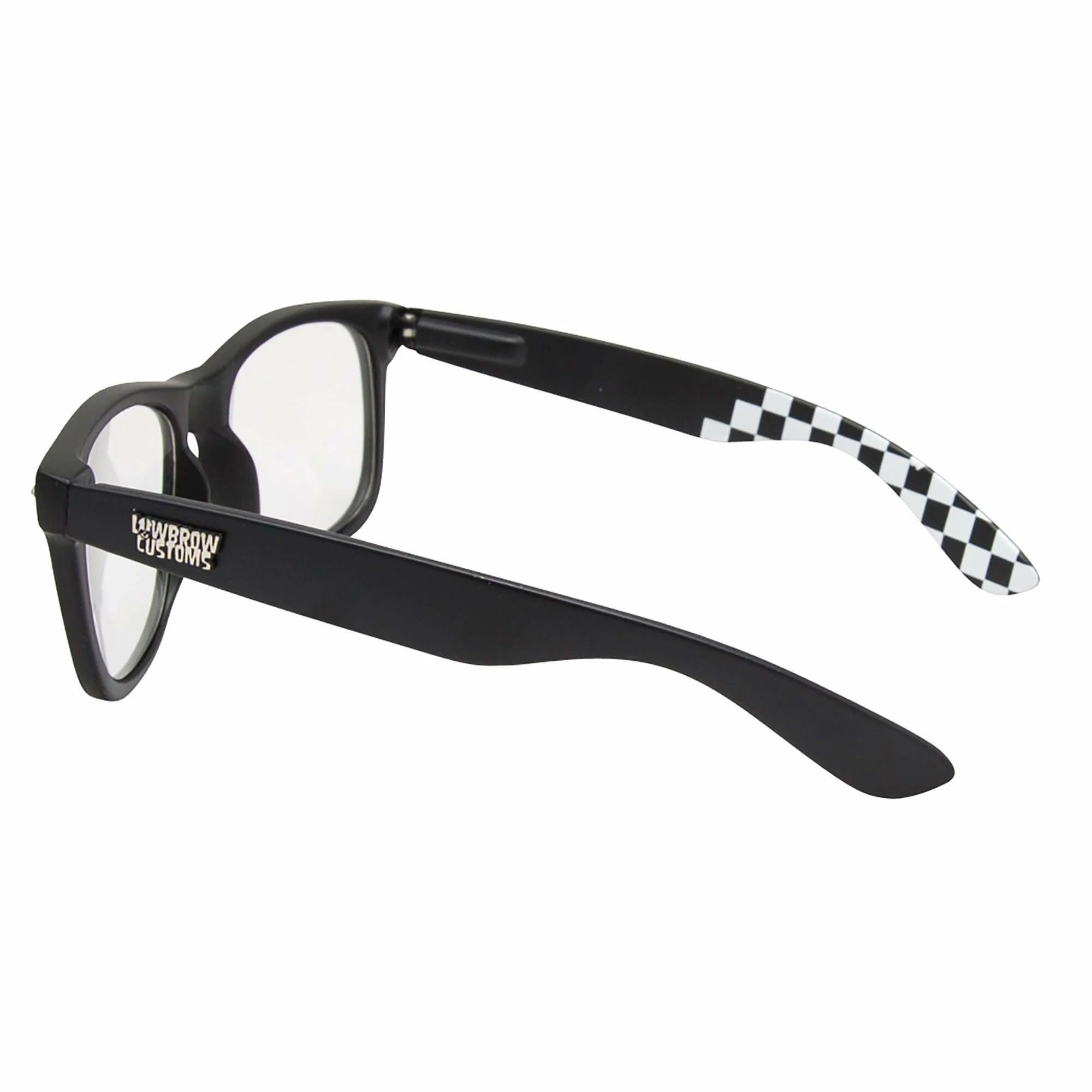 Lowbrow Customs Black Clears Riding Glasses 6 Lowbrow Customs Black Clears Riding Glasses - Image 6