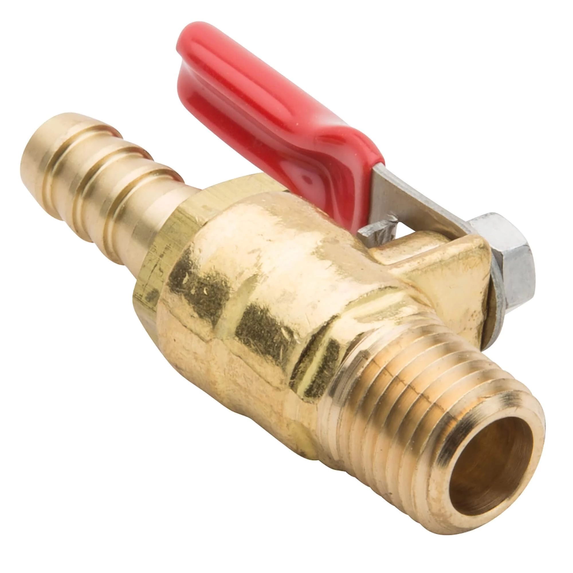 Cycle Standard 1/4 Inch NPT Lever Petcock - Solid Brass 4 Cycle Standard 1/4 Inch NPT Lever Petcock - Solid Brass - Image 4