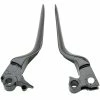Lowbrow Customs Blade Levers - Black - 1996 - 2003 Harley Davidson Sportsters And 1996 - 2017 Dyna / Softail / Touring Models