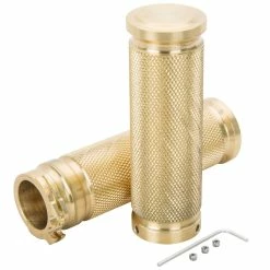 Lowbrow Customs Pursuit Grip Set - Brass