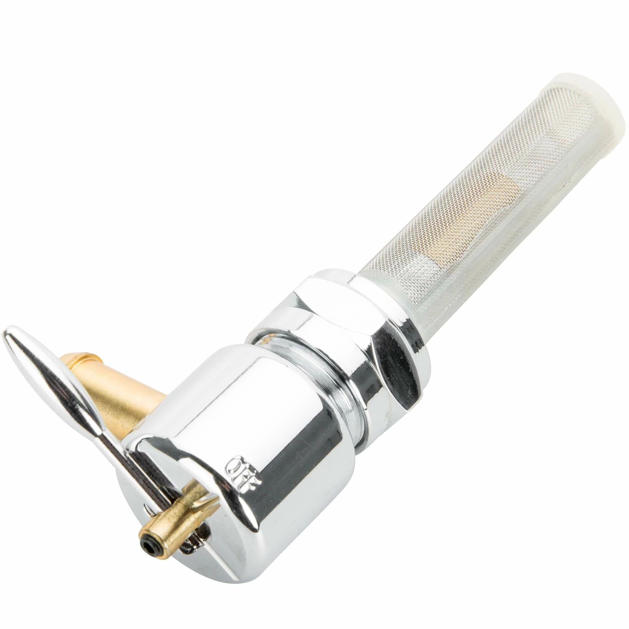 Cycle Standard 22mm Petcock Round Body Chrome Harley-Davidson Style - Left Side Position 1 Cycle Standard 22mm Petcock Round Body Chrome Harley-Davidson Style - Left Side Position