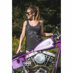 Lowbrow Customs Women Ride Tank Top -Biltwell Shop 006862 lowbrow customs women ride tank top 5