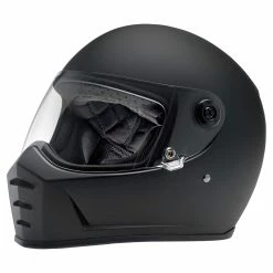 Biltwell Lane Splitter DOT/ECE Approved Full Face Helmet - Flat Black
