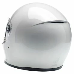 Biltwell Lane Splitter DOT/ECE Approved Full Face Helmet - Gloss White -Biltwell Shop 006880 biltwell helmet 17 lanesplitter glosswhite 05