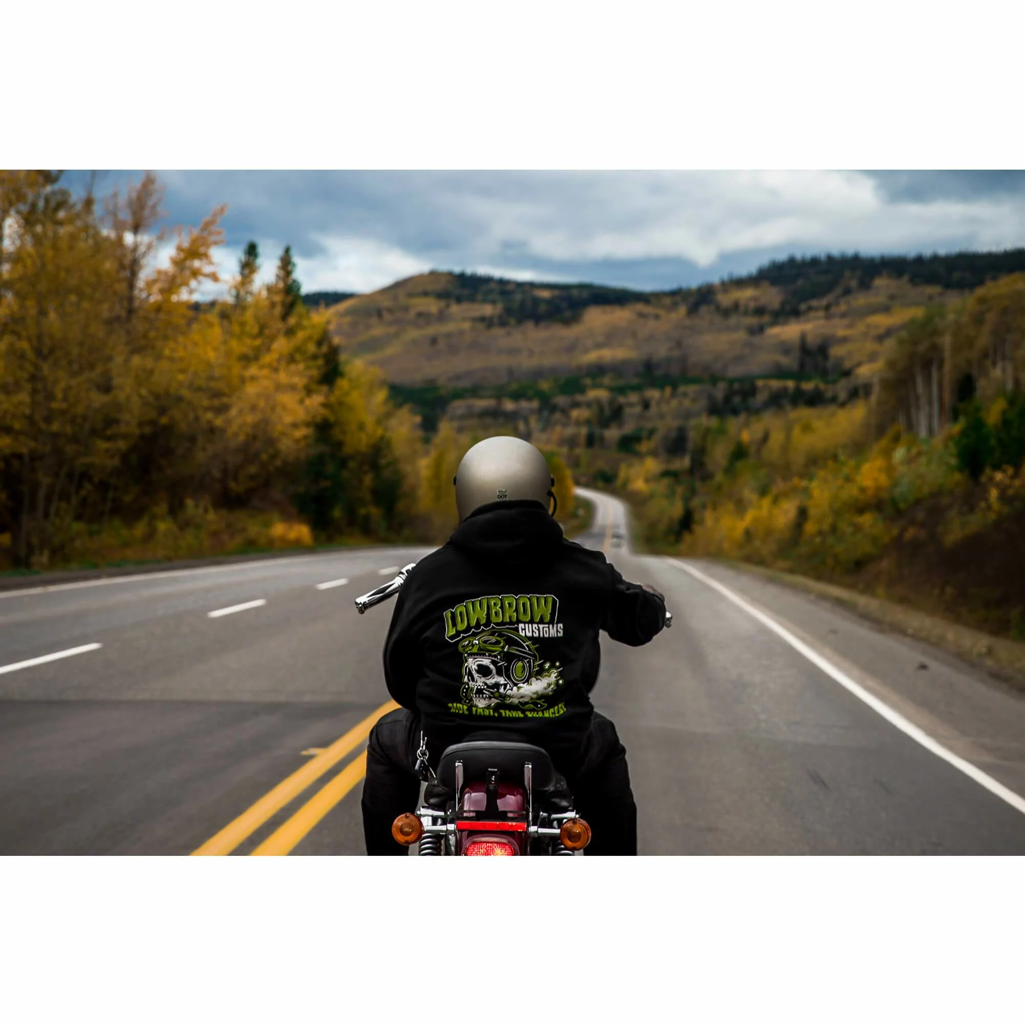 Lowbrow Customs Ride Fast Take Chances Zip-up Hooded Sweatshirt 5 Lowbrow Customs Ride Fast Take Chances Zip-up Hooded Sweatshirt - Image 5