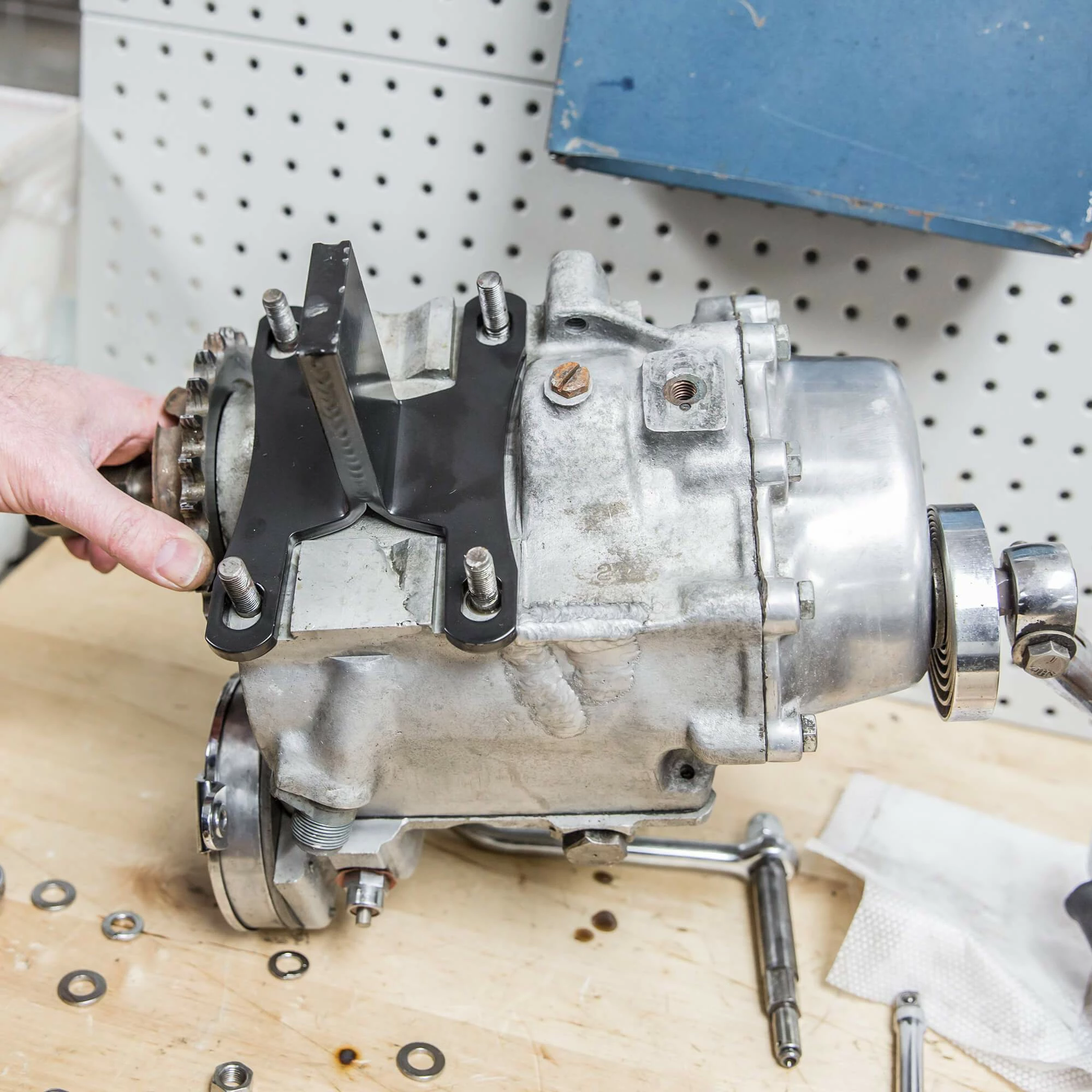 Lowbrow Customs Harley-Davidson 4 Speed Transmission Work Stand - Image 5