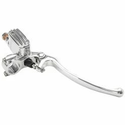 Kustom Tech Seventies 1 Inch Master Cylinder - Polished Aluminum -Biltwell Shop 008330 kustom tech seventies 1 inch master cylinder aluminum 2