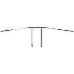 Lowbrow Customs T-Bars Handlebars - 8 Inch Rise - 1 Inch - Chrome
