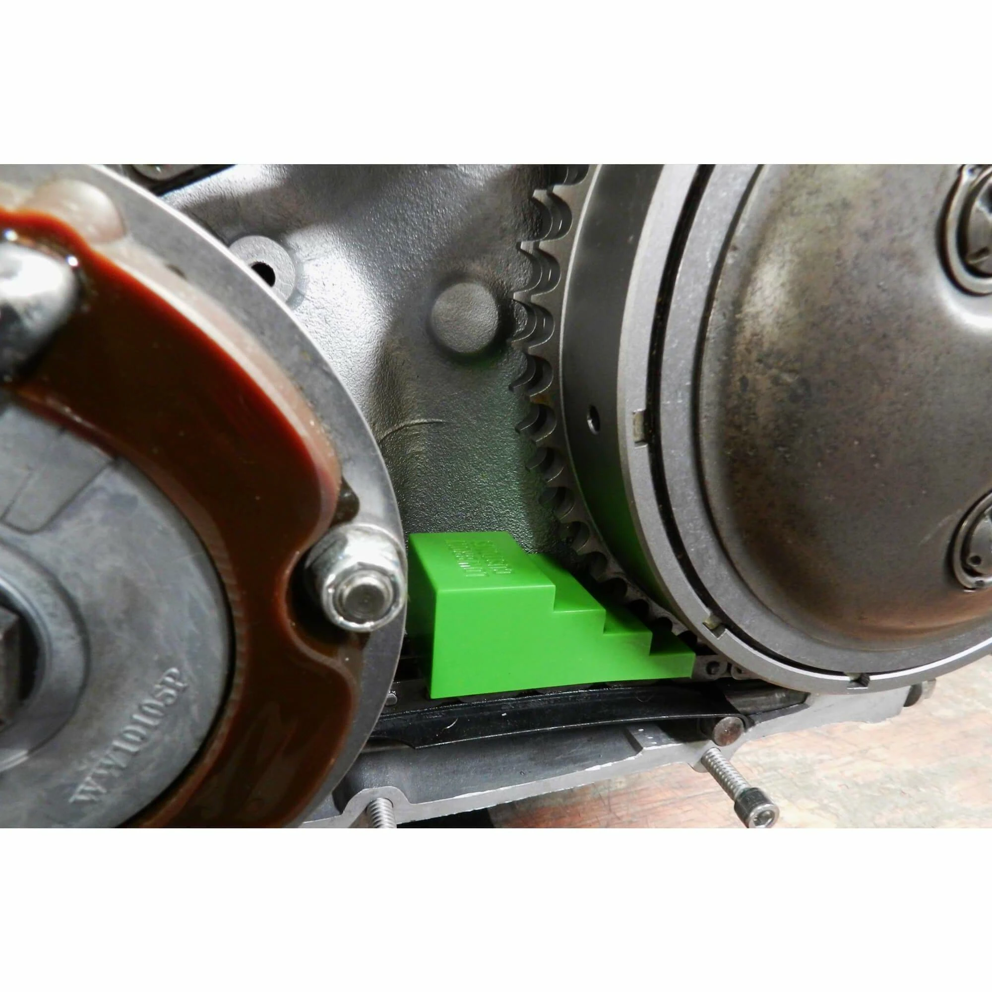 Lowbrow Customs Motorcycle Primary Drive Locking Block Tool 4 Lowbrow Customs Motorcycle Primary Drive Locking Block Tool - Image 4