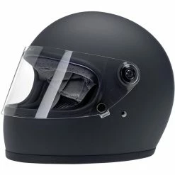 Biltwell Gringo S DOT/ECE Approved Full Face Helmet - Flat Black