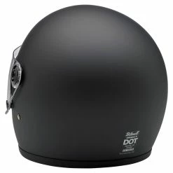 Biltwell Gringo S DOT/ECE Approved Full Face Helmet - Flat Black -Biltwell Shop 009097 BiltwellGringoSDOT ECEApprovedFullFaceHelmet FlatBlack web6