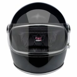 Biltwell Gringo S DOT/ECE Approved Full Face Helmet - Gloss Black -Biltwell Shop 009099 BiltwellGringoSDOT ECEApprovedFullFaceHelmet GlossBlack web5
