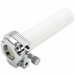 Cycle Standard Chrome Single Cable Chopper Throttle Assembly - 1 Inch