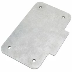 Gasbox Weld-On Vertical License Plate Bracket