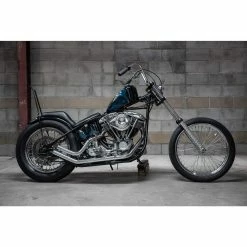 Cycle Standard Mini Ape Hanger Handlebars - 1 Inch - 9 Inch Rise - Chrome -Biltwell Shop 009250 cycle standard mini apehanger handlebars 1 in 9in rise chrome 1