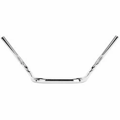 Cycle Standard Mini Ape Hanger Handlebars - 1 Inch - 9 Inch Rise - Chrome -Biltwell Shop 009250 cycle standard mini apehanger handlebars 9in rise chrome dimpled 6
