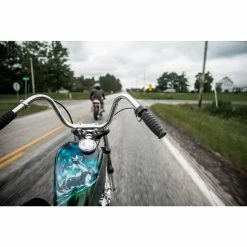 Cycle Standard Mini Ape Hanger Handlebars - 1 Inch - 9 Inch Rise - Chrome -Biltwell Shop 009250 cycle standard mini apehanger handlebars 1 in 9in rise chrome web1