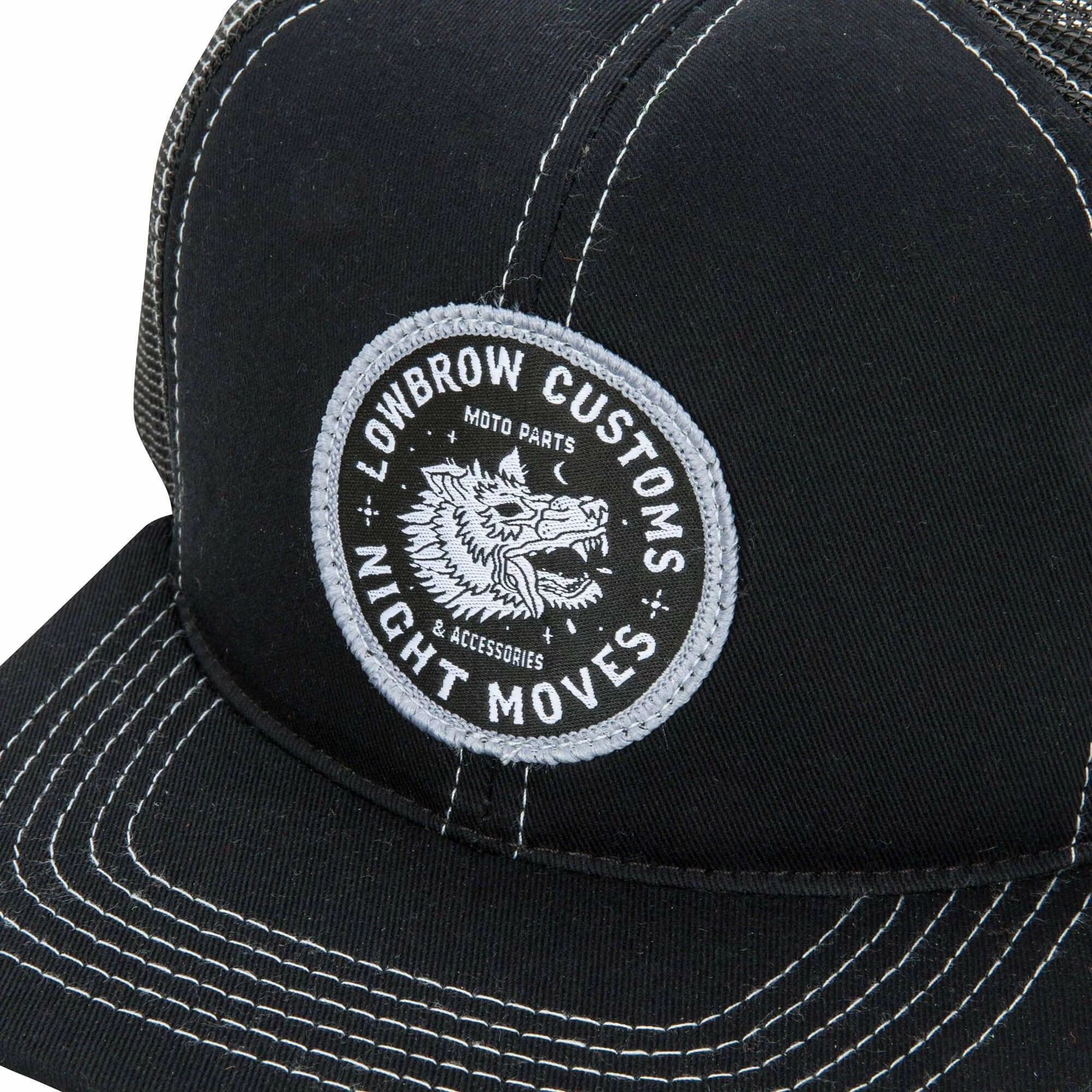 Lowbrow Customs Night Moves Premium Snap Back Hat - USA Made 2 Lowbrow Customs Night Moves Premium Snap Back Hat - USA Made - Image 2