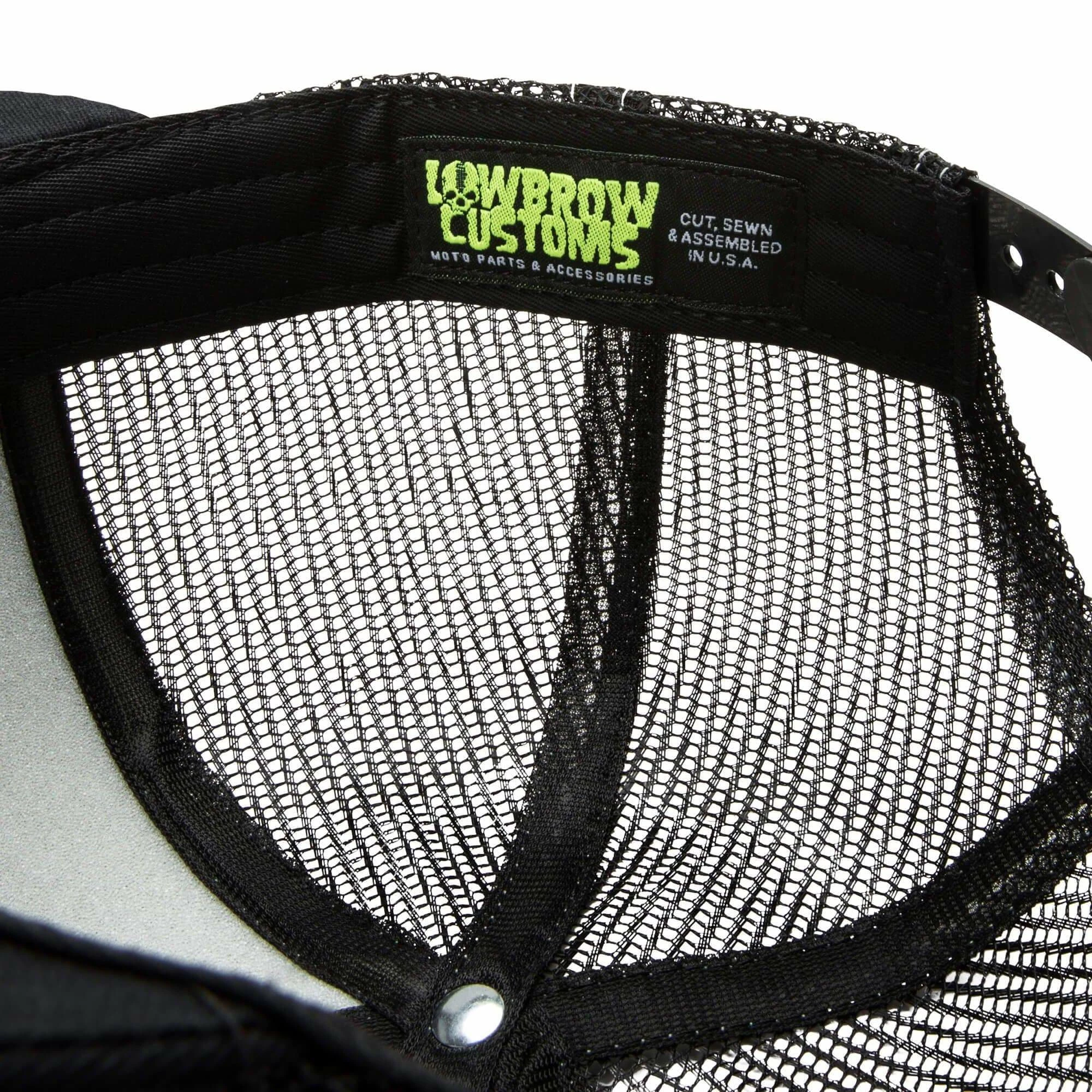 Lowbrow Customs Night Moves Premium Snap Back Hat - USA Made 3 Lowbrow Customs Night Moves Premium Snap Back Hat - USA Made - Image 3