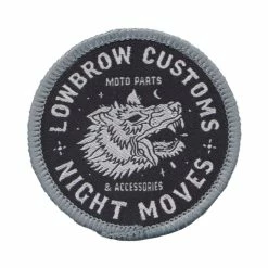 Lowbrow Customs Night Moves Woven Patch