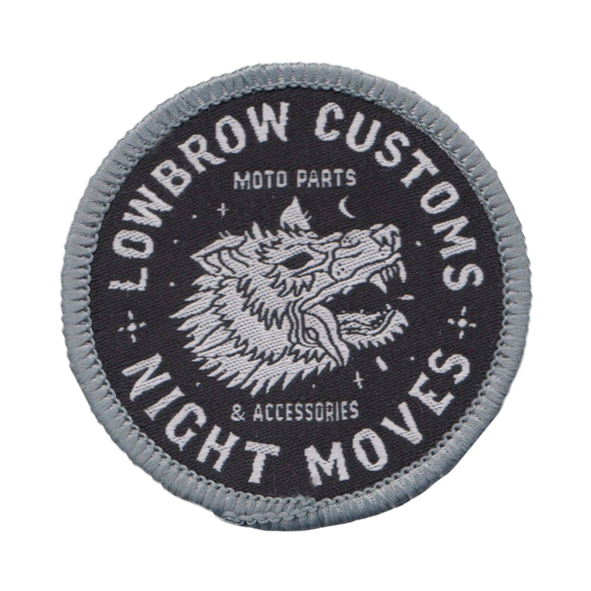 Lowbrow Customs Night Moves Woven Patch 1 Lowbrow Customs Night Moves Woven Patch