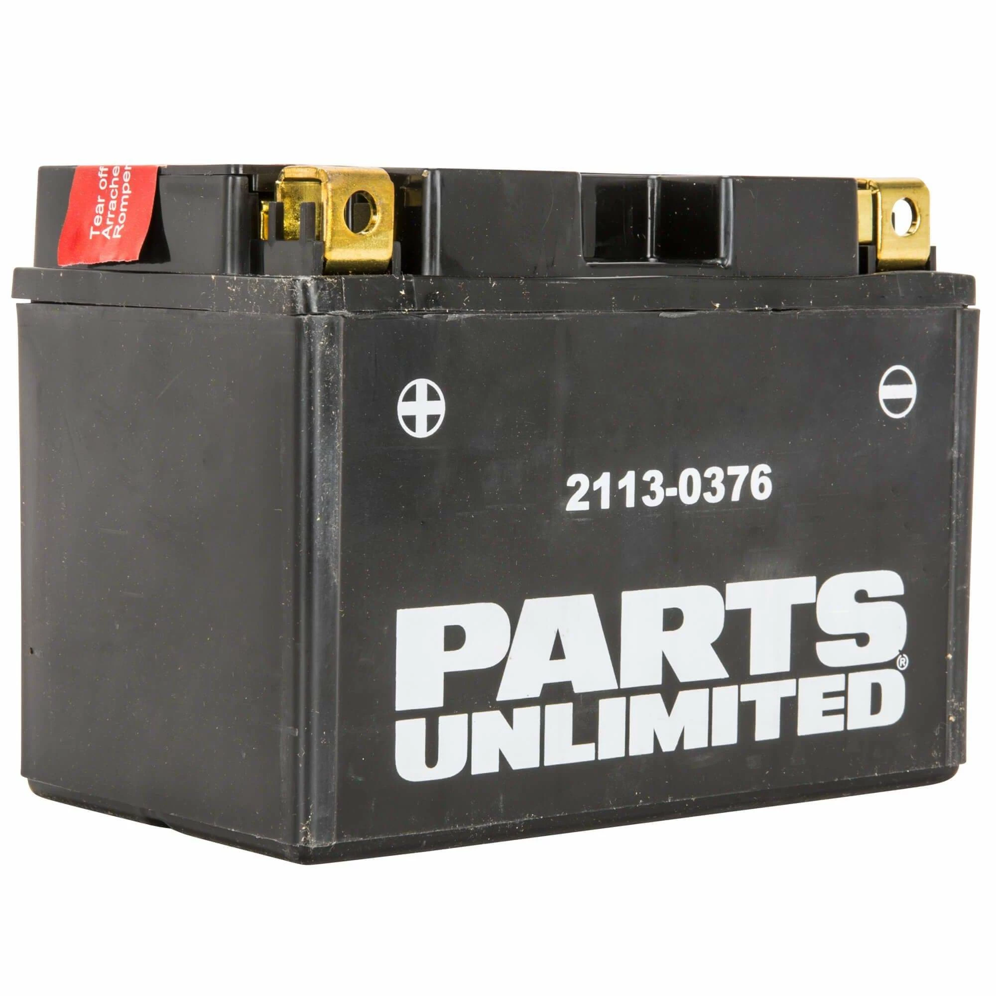 Parts Unlimited AGM YTZ-12S Maintenance Free Battery - For Electric Start Motorcycles 1 Parts Unlimited AGM YTZ-12S Maintenance Free Battery - For Electric Start Motorcycles