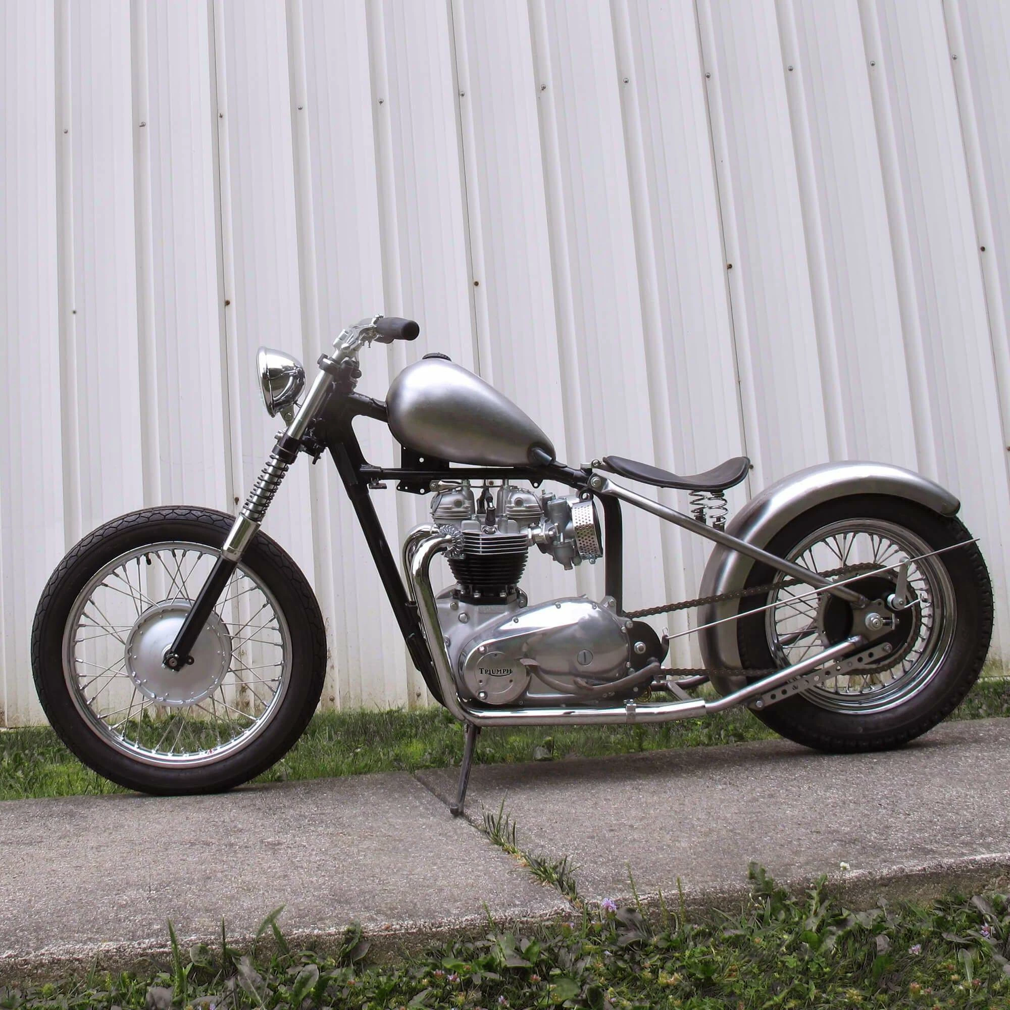 Lowbrow Customs Ovate Axed Gas Tank - Super Narrow - 1.6 Gallon 15 Lowbrow Customs Ovate Axed Gas Tank - Super Narrow - 1.6 Gallon - Image 15