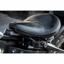 Lowbrow Customs Black Steel Solo Seat Hinge / Pivot Bracket - Weld-On -Biltwell Shop 009495 lowbrow customs black steel solo seat hinge pivot bracket weld on web4