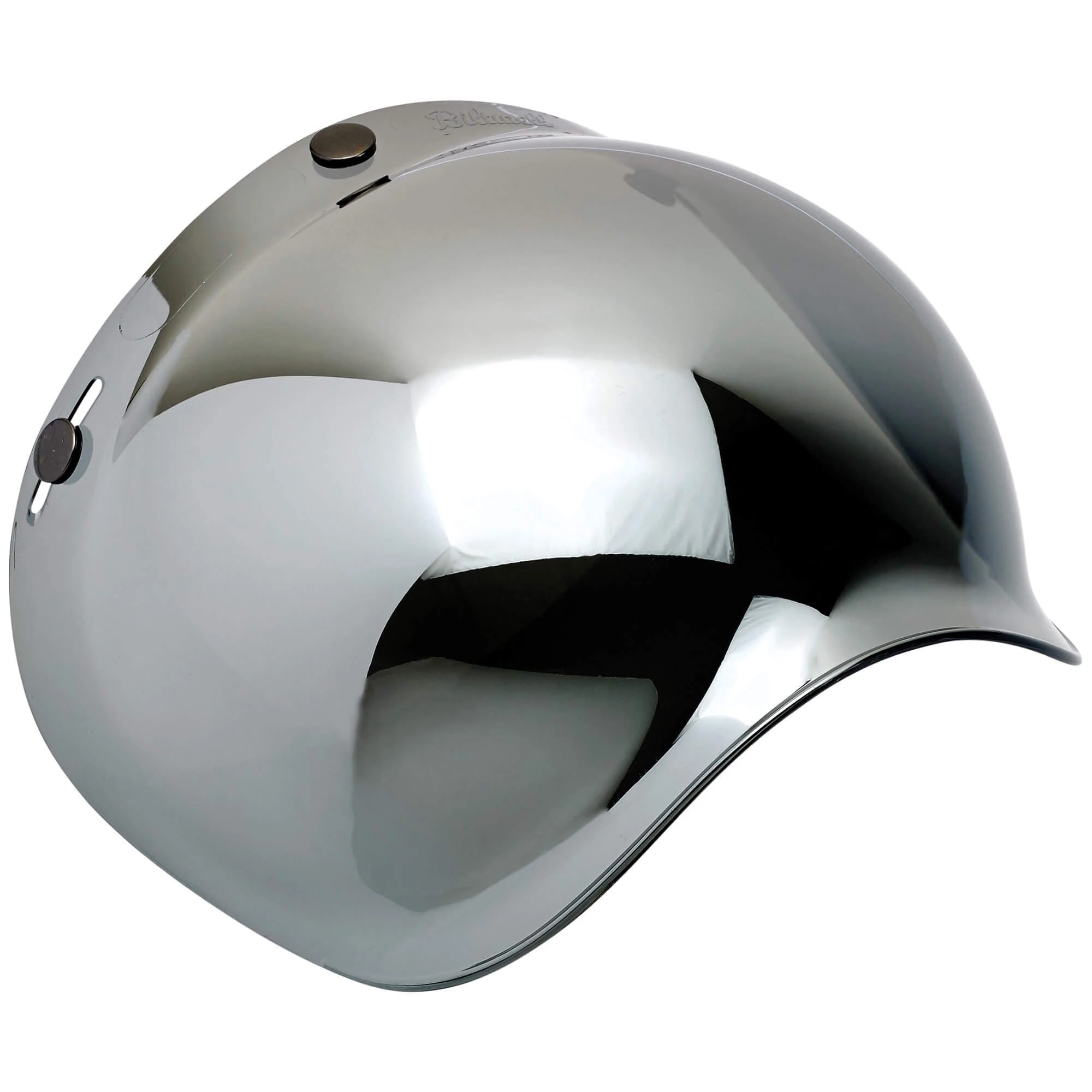 Biltwell Anti-Fog Bubble Shield - Chrome Mirror 2 Biltwell Anti-Fog Bubble Shield - Chrome Mirror - Image 2