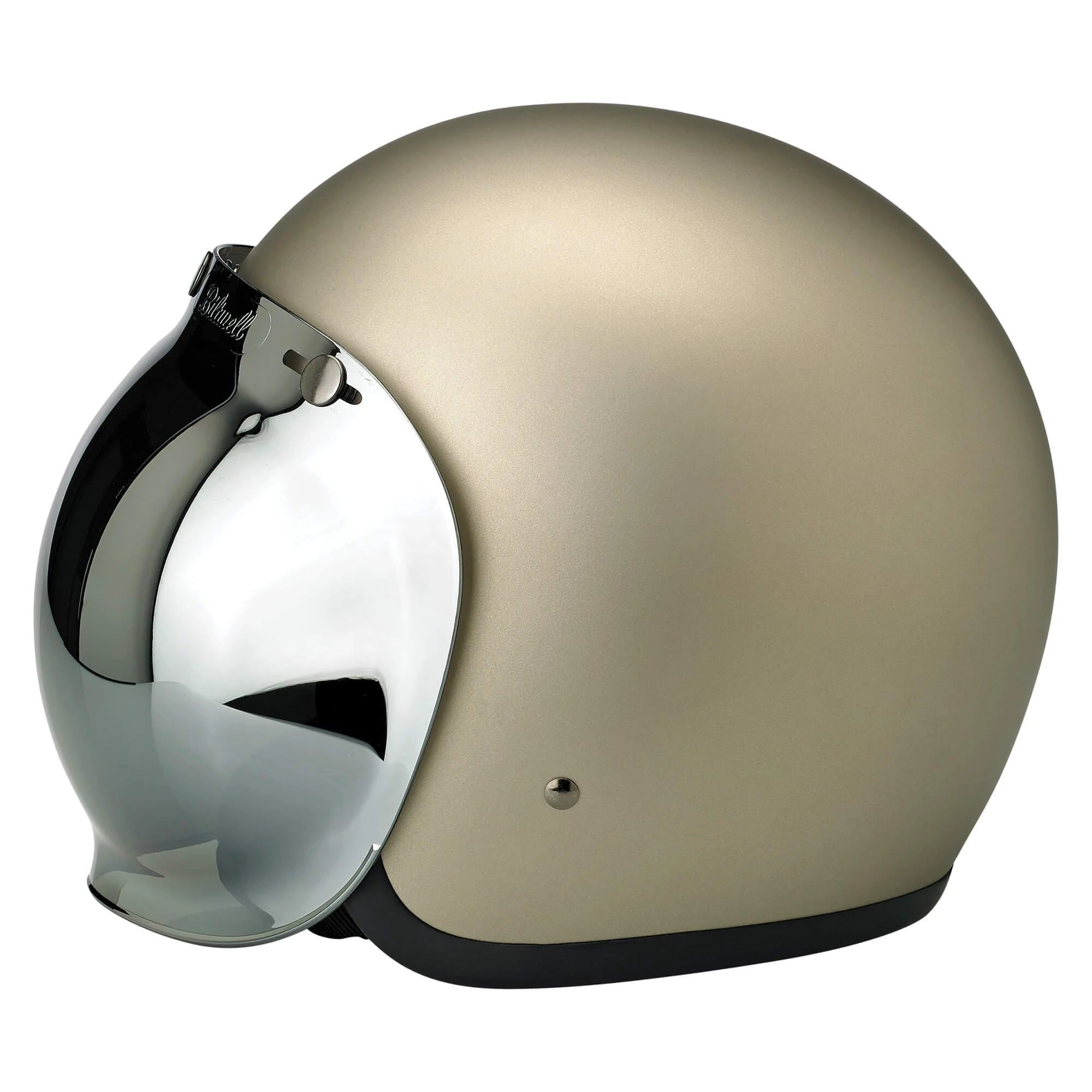 Biltwell Anti-Fog Bubble Shield - Chrome Mirror 7 Biltwell Anti-Fog Bubble Shield - Chrome Mirror - Image 7
