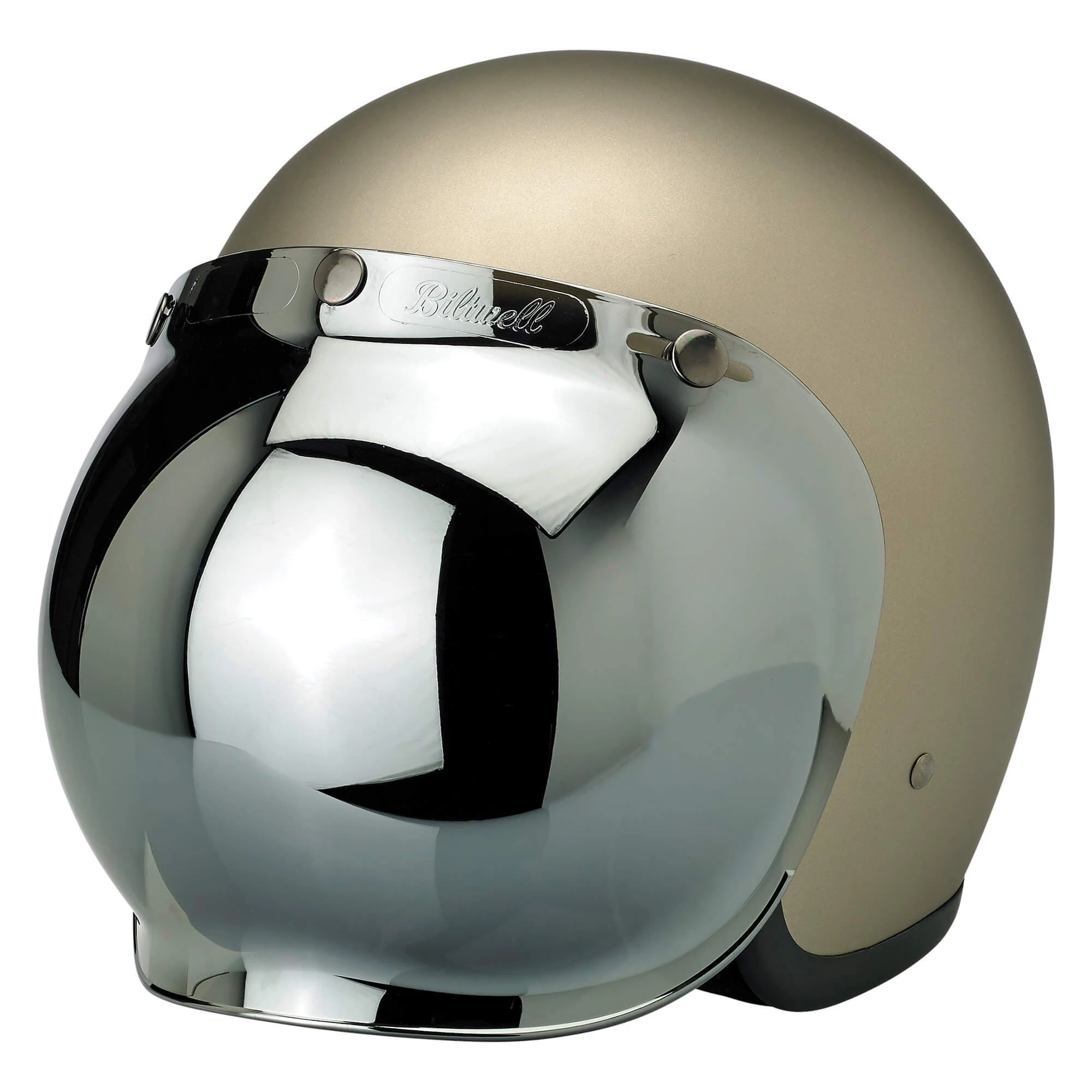 Biltwell Anti-Fog Bubble Shield - Chrome Mirror 8 Biltwell Anti-Fog Bubble Shield - Chrome Mirror - Image 8