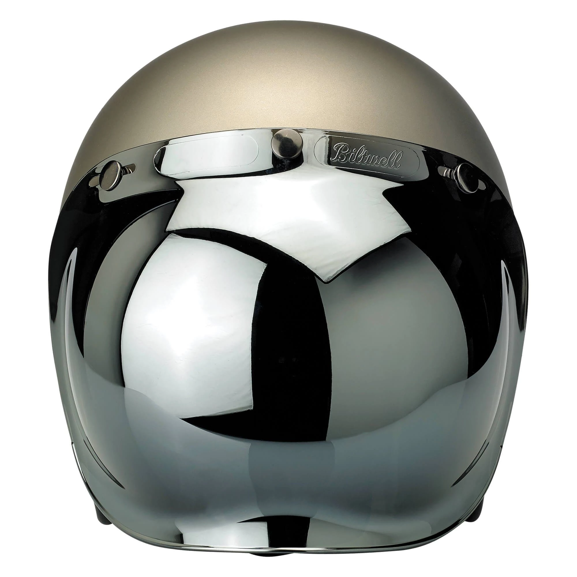 Biltwell Anti-Fog Bubble Shield - Chrome Mirror 9 Biltwell Anti-Fog Bubble Shield - Chrome Mirror - Image 9