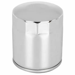 Cycle Standard Oil Filter For Harley-Davidson Dyna Softail And Touring Models - Chrome - OEM# 63798-99A 63731-99