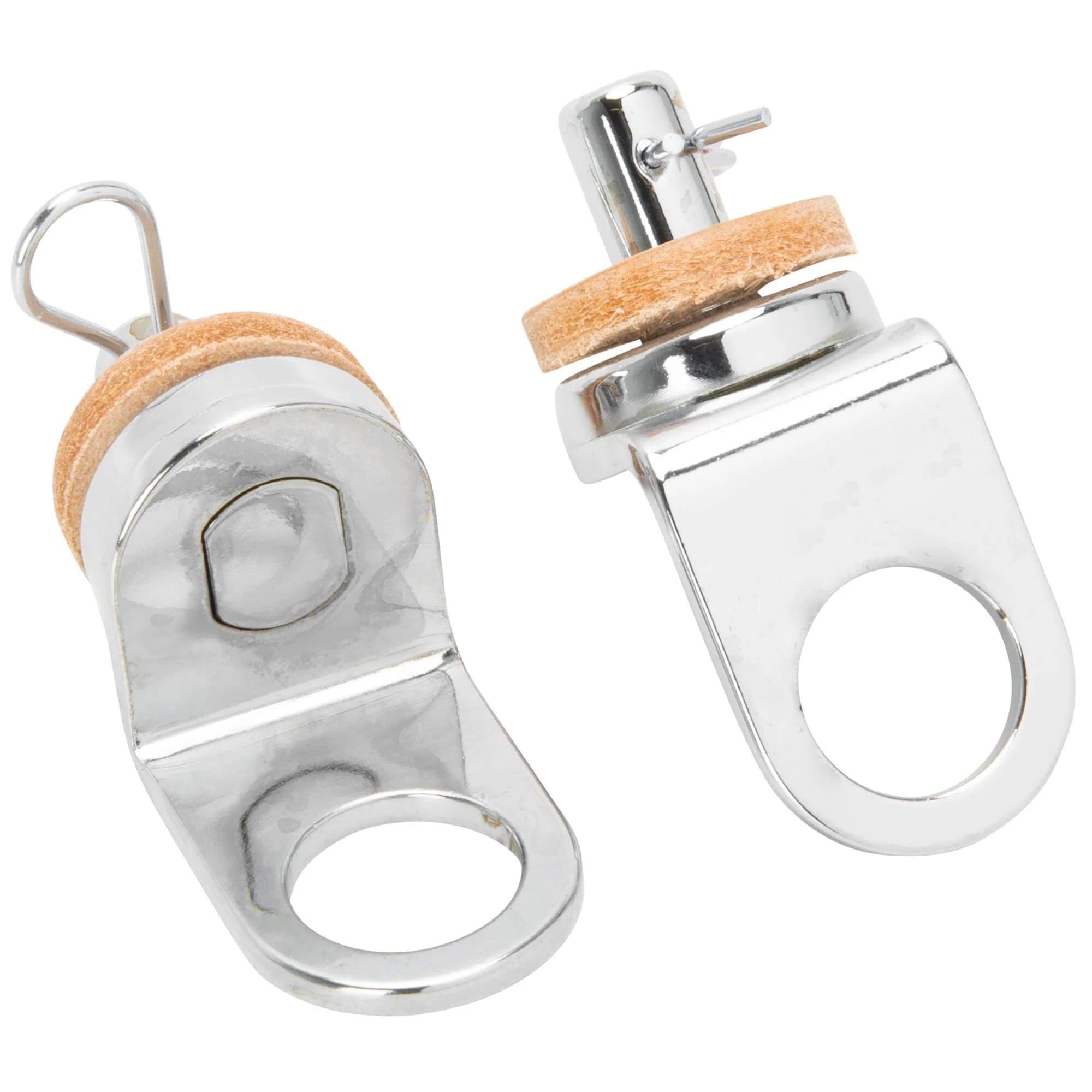 Lowbrow Customs Chrome Solo Seat Bolt-On Spring Mounts For Harley-Davidson Swingarm Frames 1958 - 1985 1 Lowbrow Customs Chrome Solo Seat Bolt-On Spring Mounts For Harley-Davidson Swingarm Frames 1958 - 1985