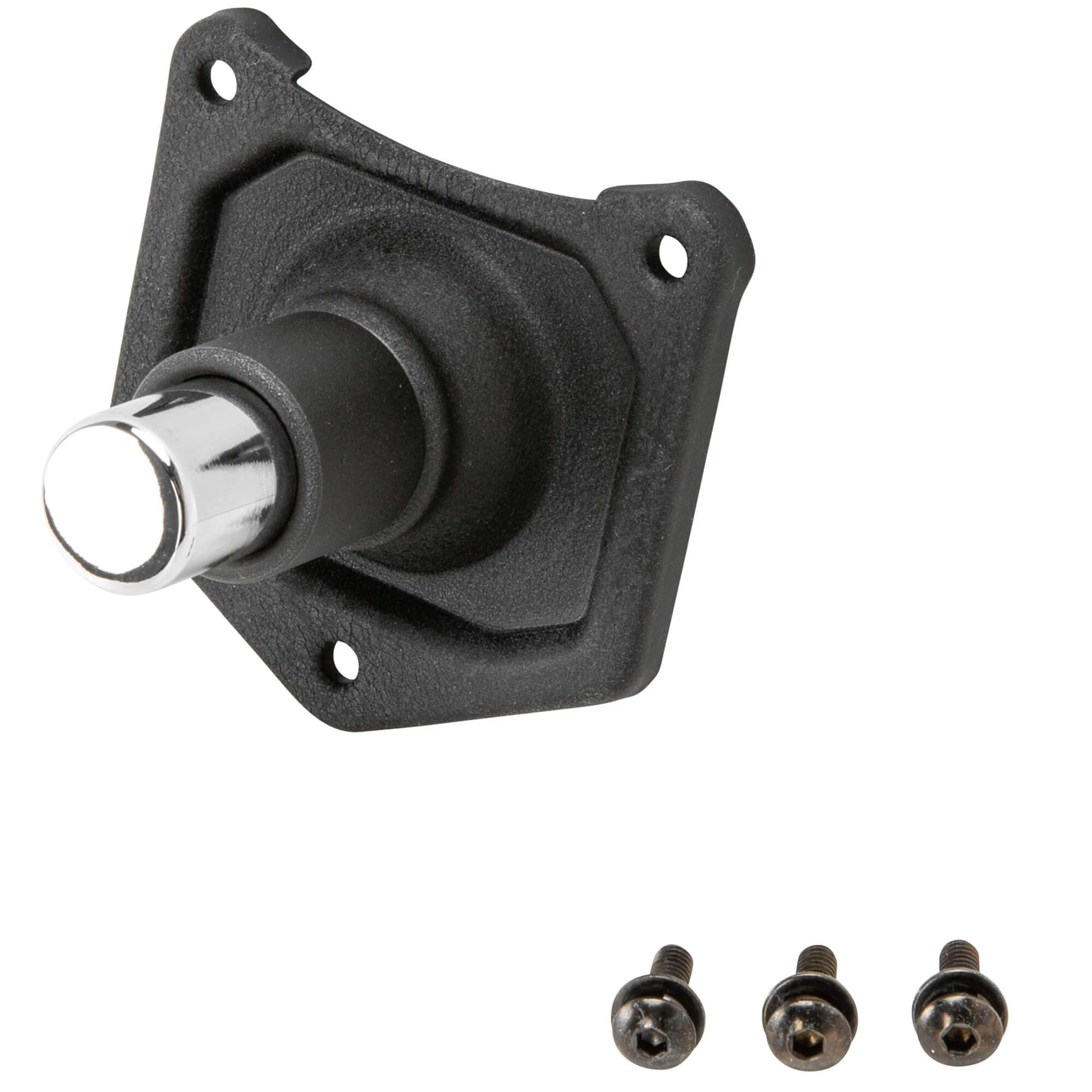 Cycle Standard Remote Direct Starter Solenoid Button - Black - Harley-Davidson Sportster XL FXST FLST FXD 3 Cycle Standard Remote Direct Starter Solenoid Button - Black - Harley-Davidson Sportster XL FXST FLST FXD - Image 3