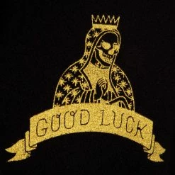 Lowbrow Customs Good Luck T-Shirt -Biltwell Shop 010047 lowbrow customs good luck t shirt 2web