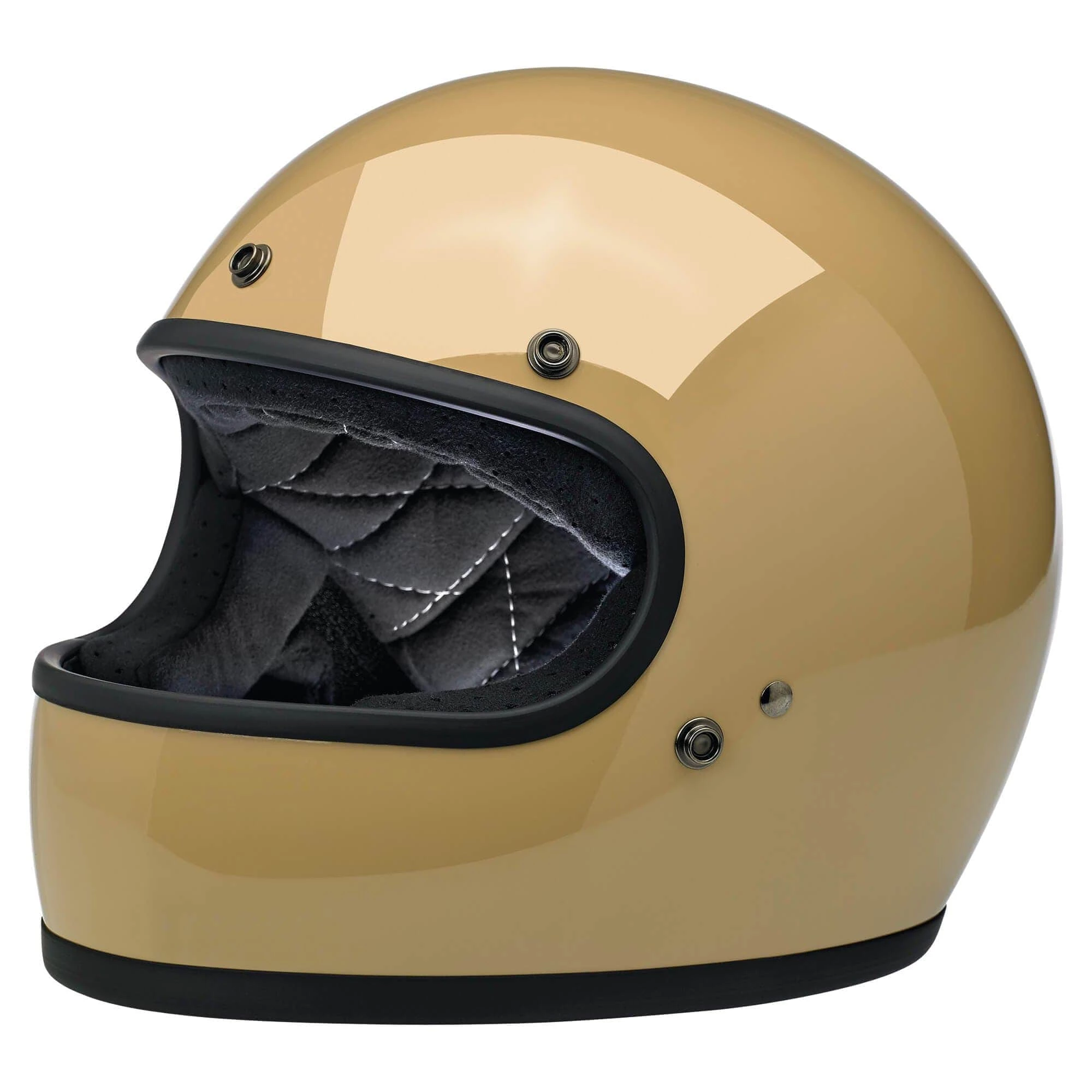 Biltwell Gringo DOT/ECE Approved Full Face Helmet - Gloss Coyote Tan 1 Biltwell Gringo DOT/ECE Approved Full Face Helmet - Gloss Coyote Tan