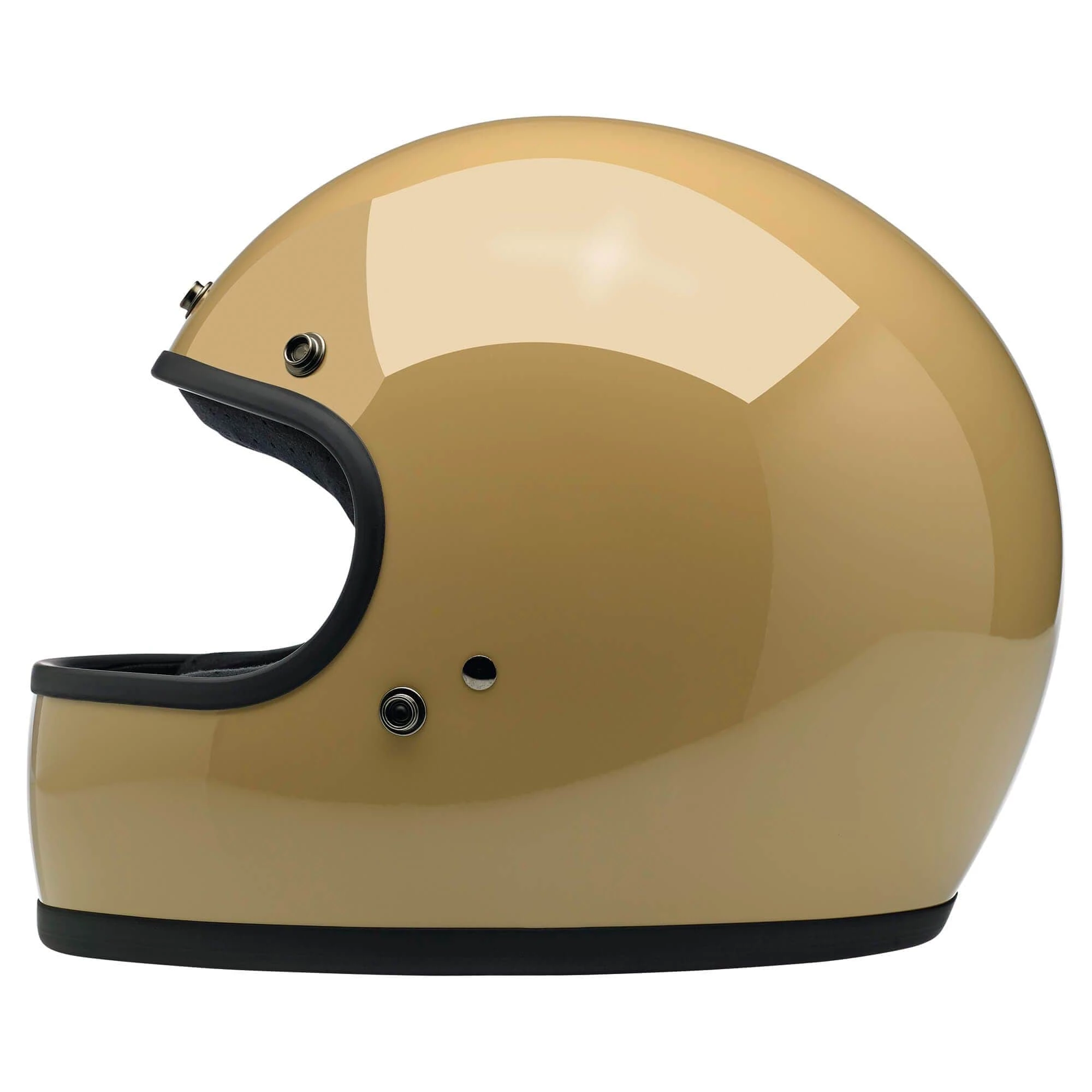 Biltwell Gringo DOT/ECE Approved Full Face Helmet - Gloss Coyote Tan 4 Biltwell Gringo DOT/ECE Approved Full Face Helmet - Gloss Coyote Tan - Image 4